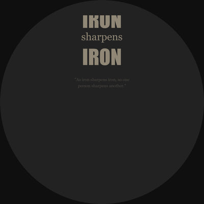 Iron Sharpens Iron - Back